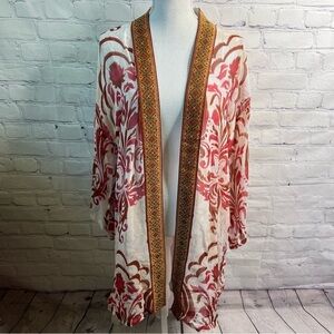 Soft Surroundings Jakarta Kimono Shrug Large